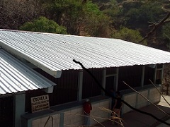 新しい屋根が完成